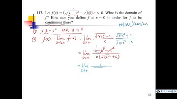 AP微积分 中文讲授 Lecture 1.7 Continuity 连续性