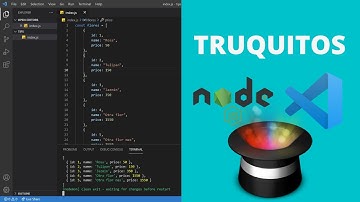 Truquitos NodeJs y VS Code | nodemon