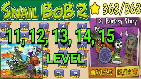 Snail Bob 2 - Fantasy Story - Level 11-15