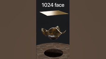 Blender Satisfying Cloth Simulation Golden Chain 🪙