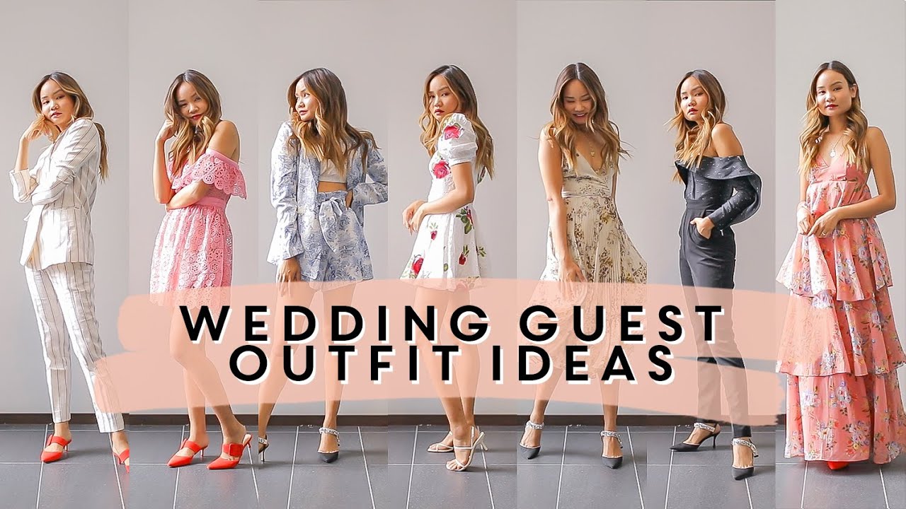 wedding guest dress outfit ideas