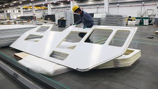 Small Off-road Trailer Composite Panels - FRP Skin XPS Foam core Sandwich Panels