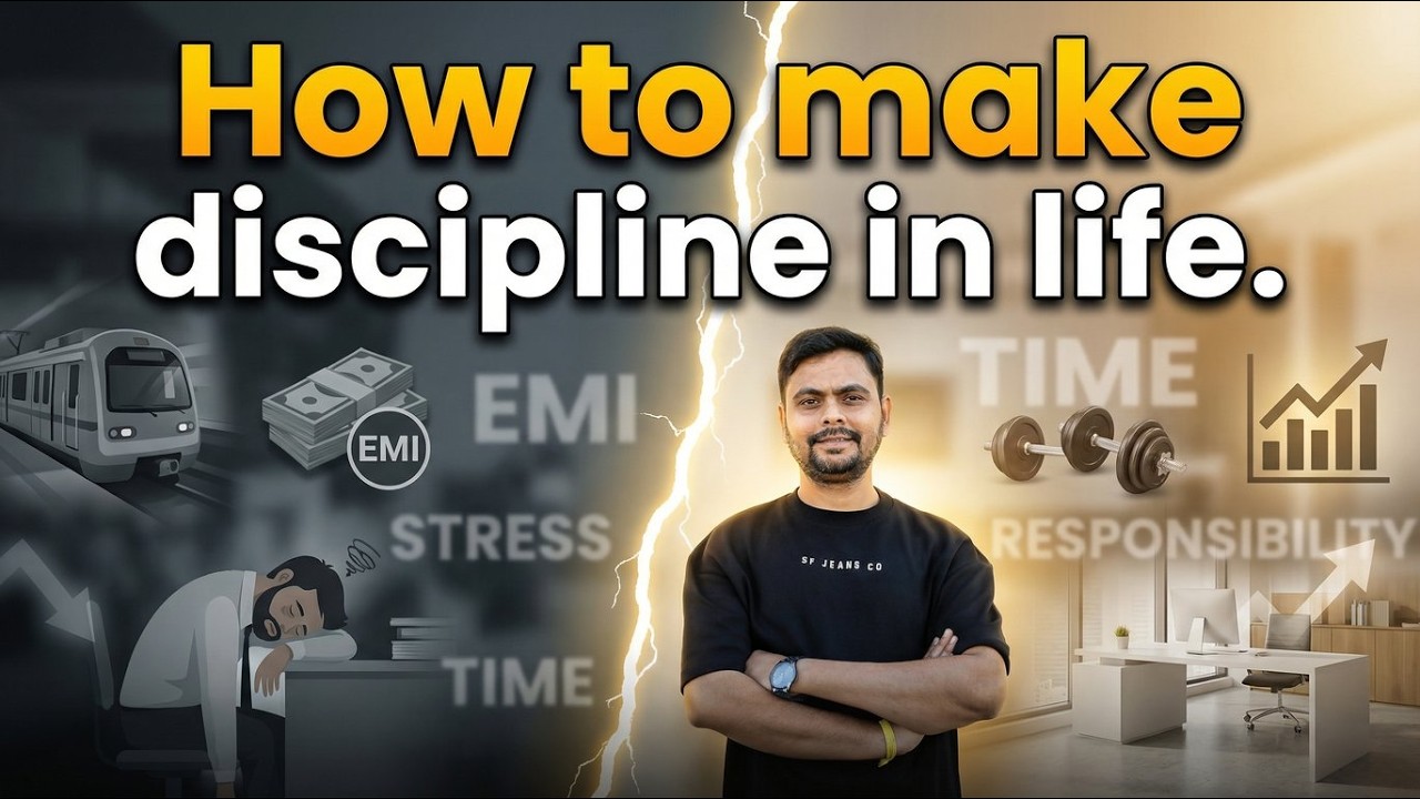 Discipline Baar Baar Kyun Toot Jata Hai? (Aap Lazy Nahi Ho) | Atul Srivastav