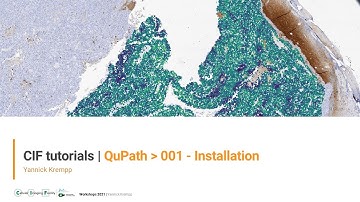 CIF Tutorial | QuPath | 001 - Installation