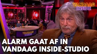 Alarm Gaat Af In Vandaag Inside-Studio Johan Begint Over Verboden Onderwerp Vandaag Inside