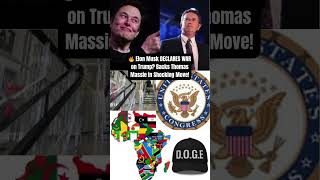🔥 Elon Musk DECLARES WAR on Trump? Backs Thomas Massie in Shocking Move!