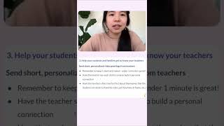 New Student Welcome: Teachers' Personalized Video Introductions! #shorts