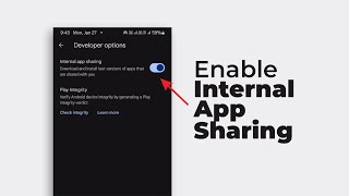 How to Enable Internal App Sharing on Google Play Store screenshot 2