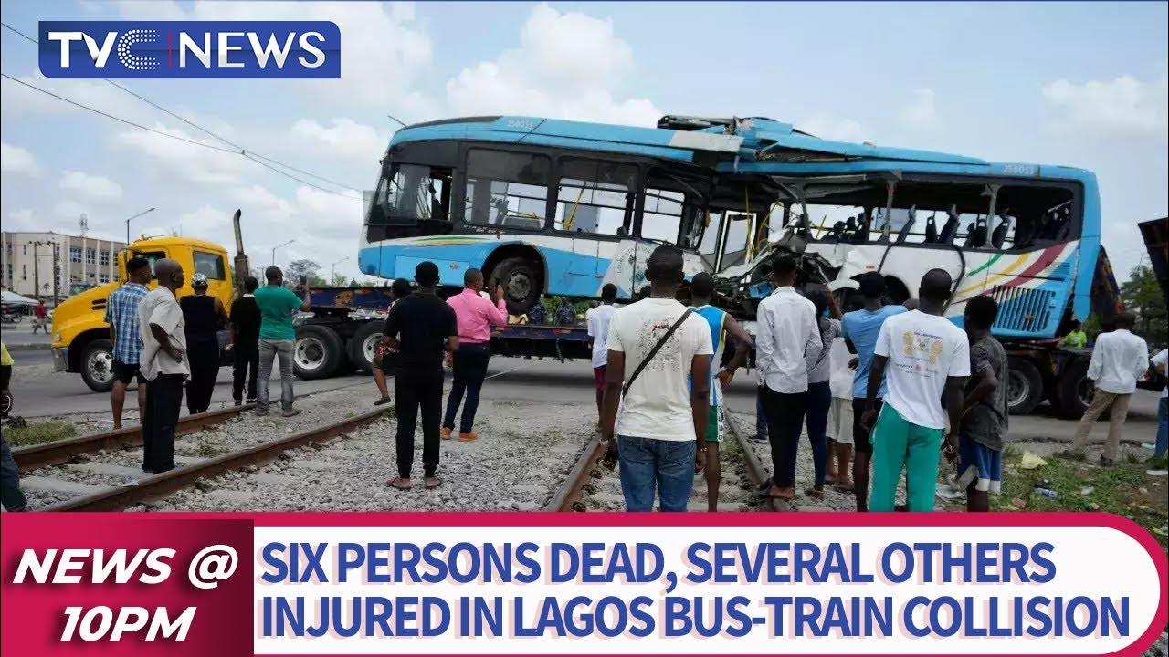 Six Persons Dead, Several Others Injured In Lagos Bus-Train Collision