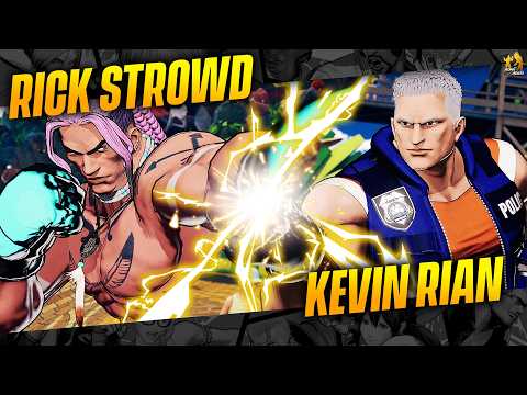 RICK STROWD vs KEVIN RIAN ▰ Early Access 4K Matches ▰ Fatal Fury: City of the Wolves