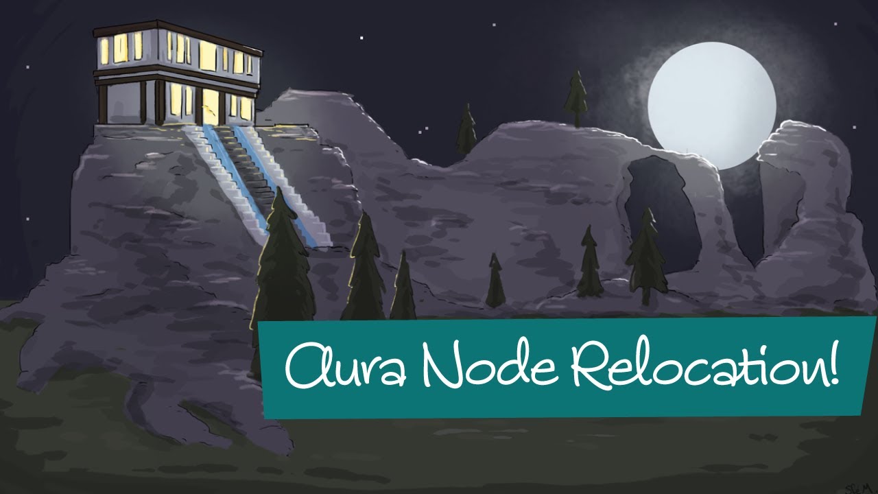 Thaumcraft 3 Aura Node Relocation Attempts 1 and 2