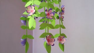 DIY: Wind chime !!! How to Make Paper Wind Chimes for Room Decoration !!!