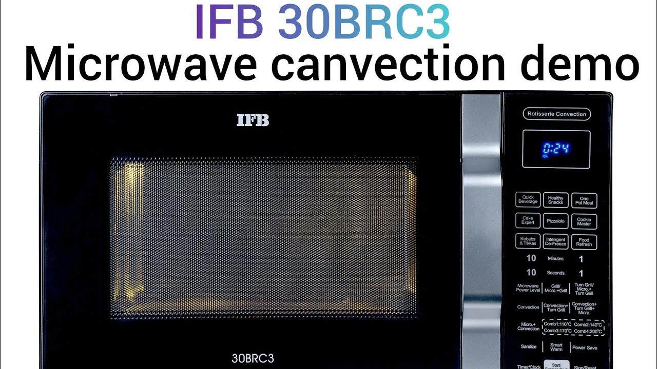 Ifb 30BRC3 full demo. ifb microwave demo. how to use ifb microwave