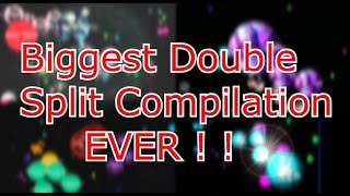 Agar.io | BIGGEST DOUBLE SPLIT COMPILATION | SPECIAL 10K | MARL & SUBS