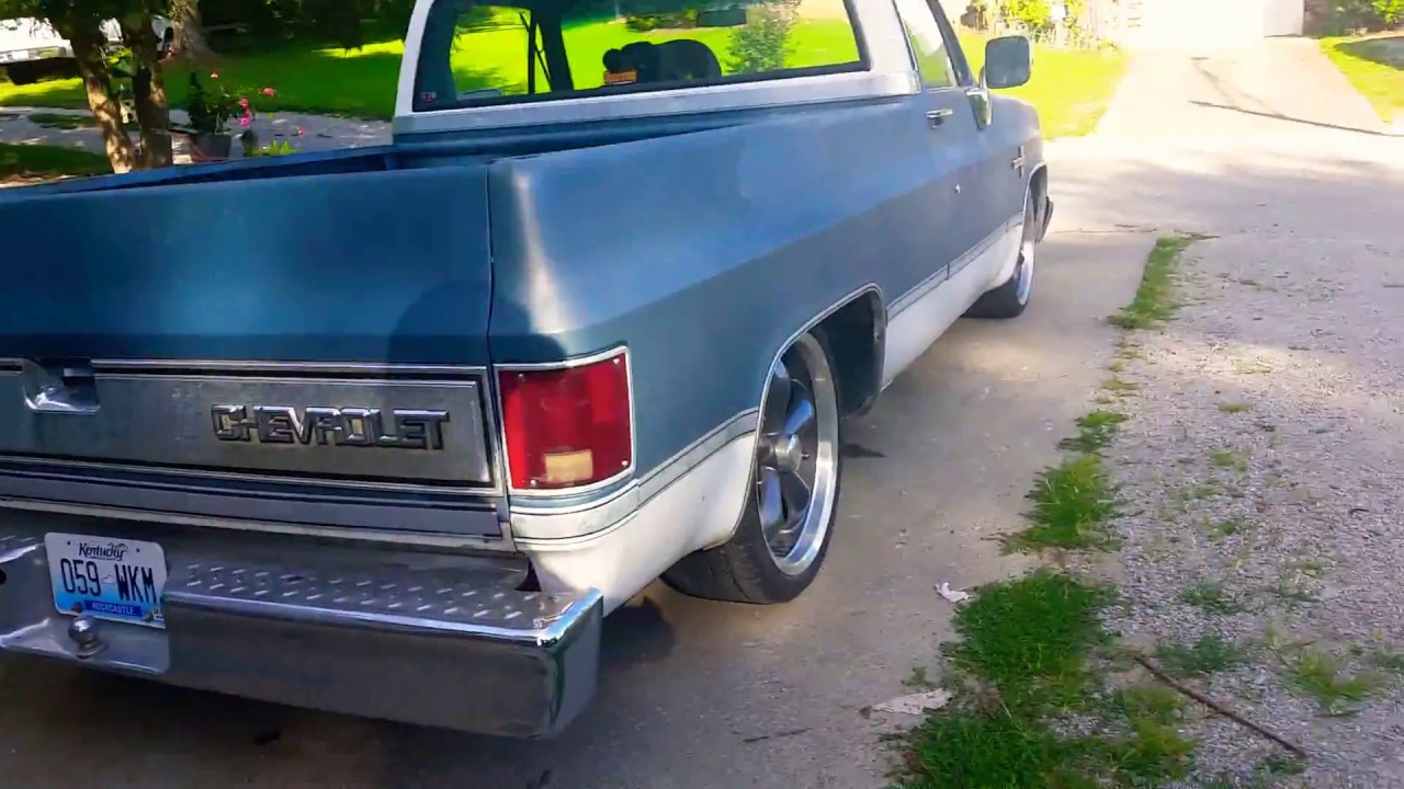 Thrush Muffler sound Hooker Headers Chevrolet C10 YouTube