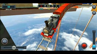 Impossible Train Sim - Level 1 to 3 Fail Because Crazy Funny Bug Using Tinyman Flight Train screenshot 1