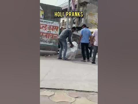 holi prank