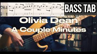 Olivia Dean - A Couple Minutes (Bass Cover with TABS) *Get the PDF on Patreon