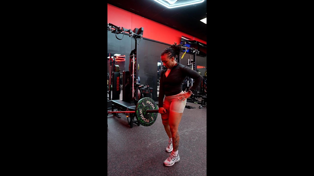 LANDMINE SPLIT SQUAT → LANDMINE RDL: THE GLUTE FINISHER