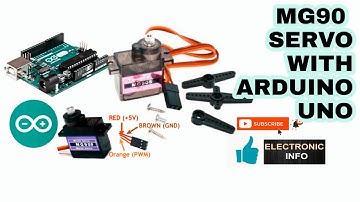 Arduino Tutorial: Using a Servo MG90 with Arduino