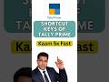 Top 5 Tally Prime Shortcut Keys Every Accountant Should Master
