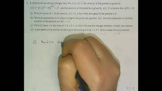2013.AB2 (Type 2-Particle Motion) 2015 Ab3 Type 2 Particle Motion Type 5 Tables Calculus
