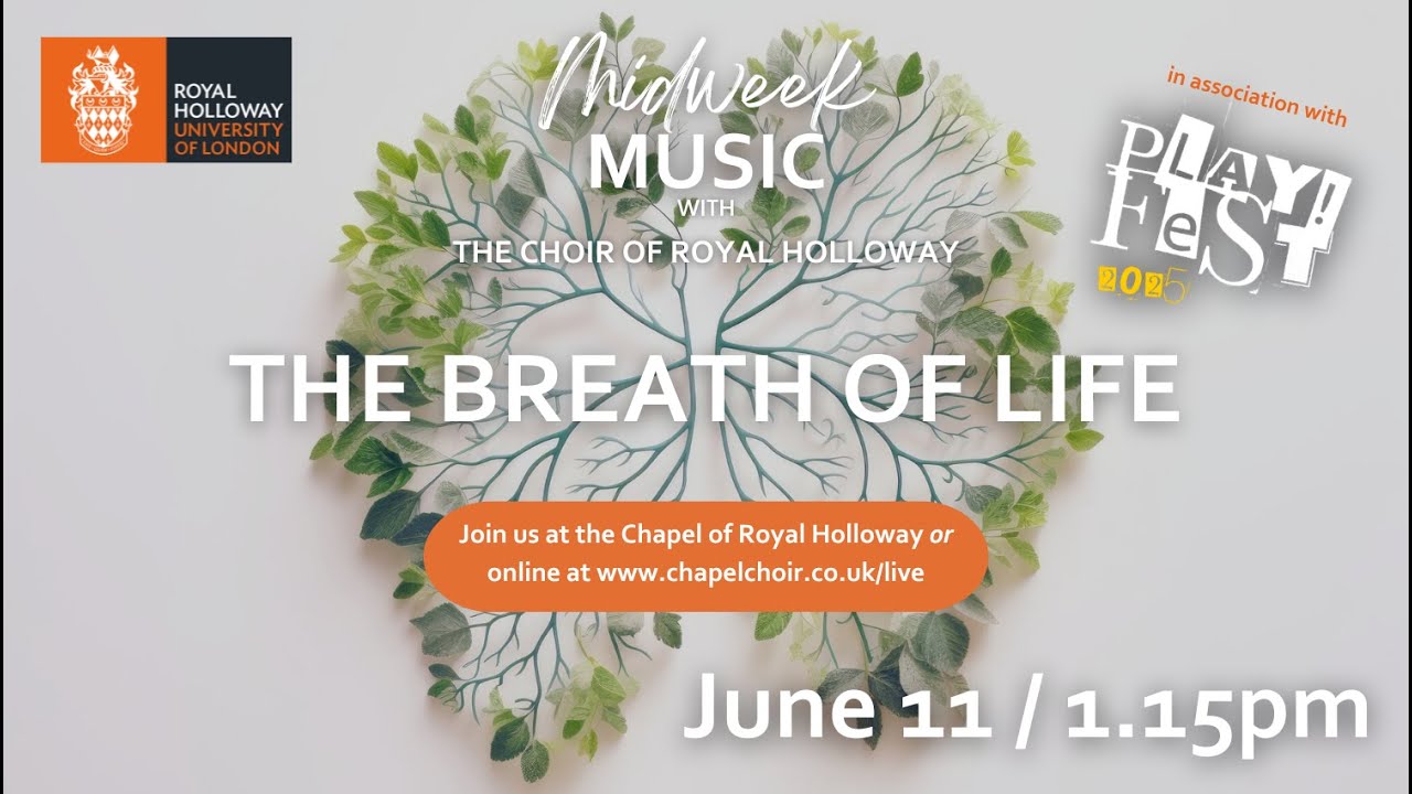 Midweek Music 11th June  2025 | The Breath of Life - Matthew Coleridge