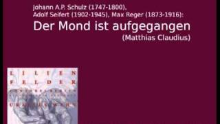 Schulz, Seifer, Reger: Der Mond ist aufgegangen (Matthias Claudius) chords