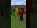 Monster VS Mikey VS Banana VS JJ [マインクラフト・まいぜんシスターズ]#shorts #maizen #animation #minecraft #まいぜんシスターズ