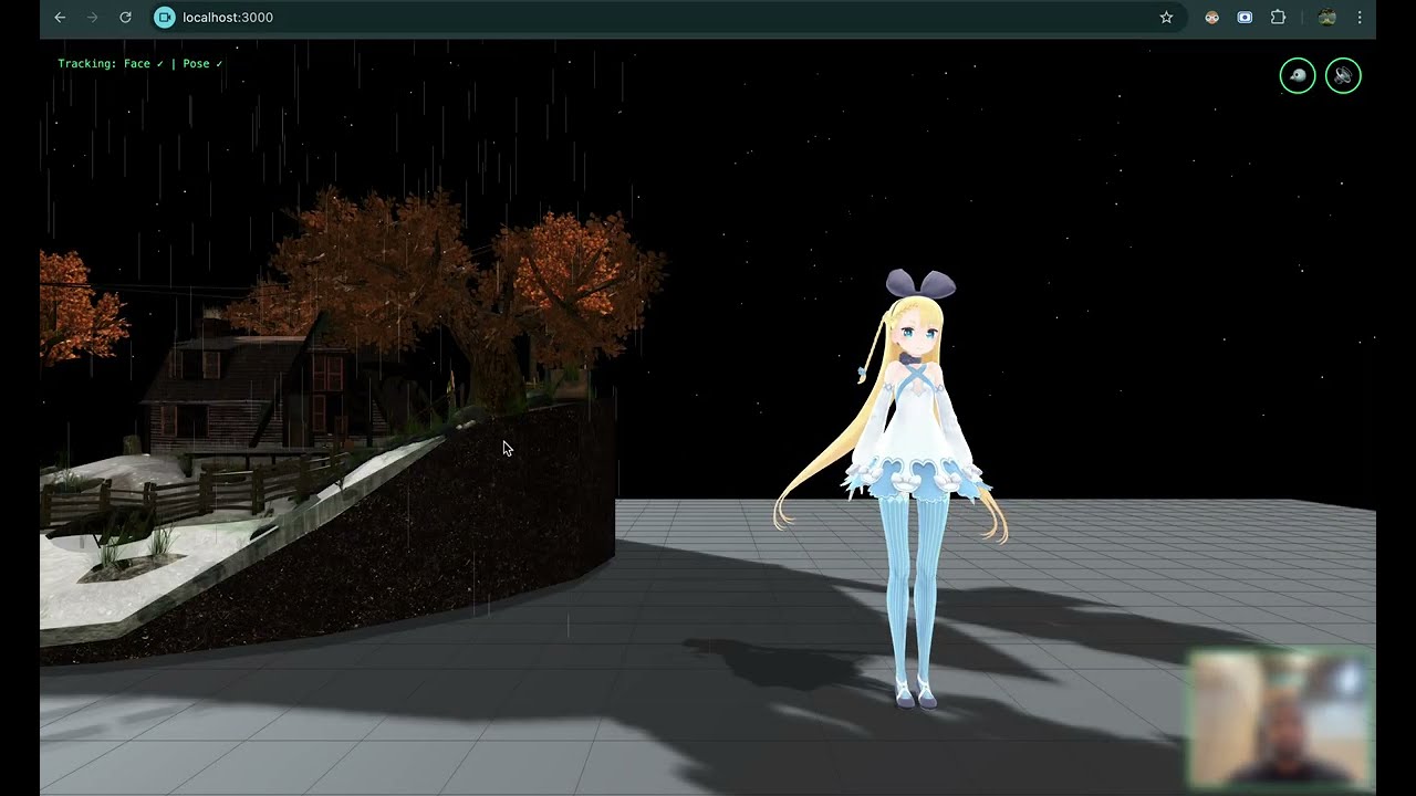 Real-Time 3D Avatar Motion Capture Web App | MediaPipe + Three.js + VRM