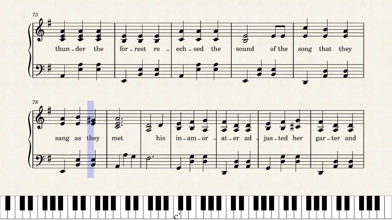 The Hippopotamus Song – Flanders and Swann by Little Piano