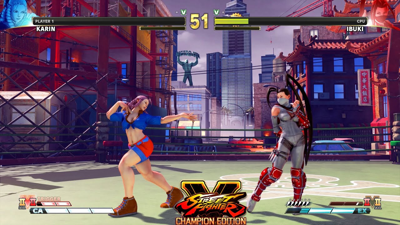Street Fighter V CE Karin vs Ibuki PC Mod