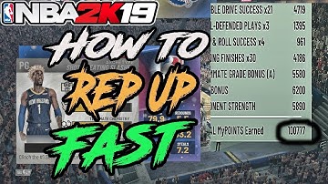 Patch 9 How To Rep Up Easy Fast To 99 | 75K - 100K XP Per Game | Slasher Build | NBA 2K19