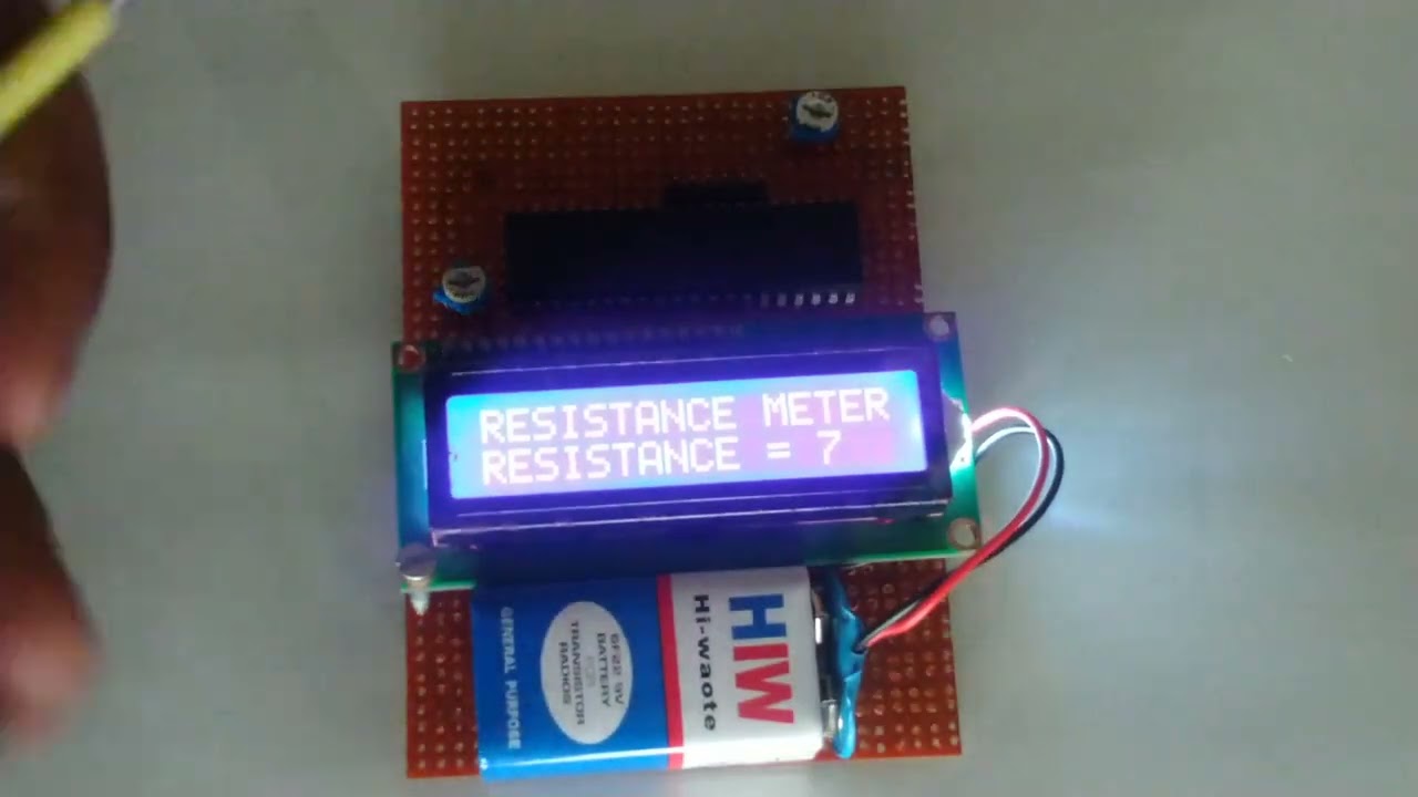 resistance meter prototype | earth resistance meter Vlog | Vlogs | Soldering | Capacitor