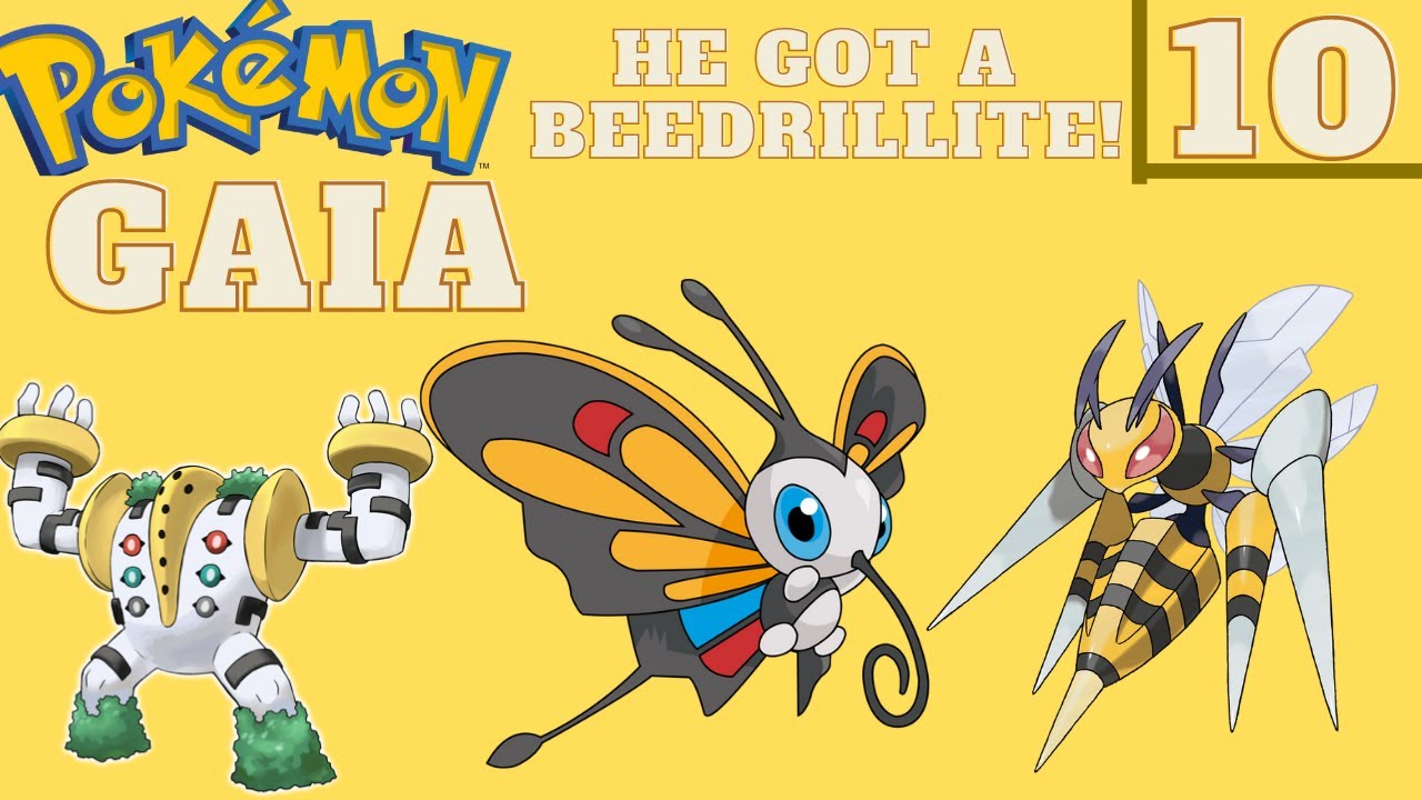 HE GOT A BEEDRILLITE! Let's Play Pokemon Gaia Episode 10