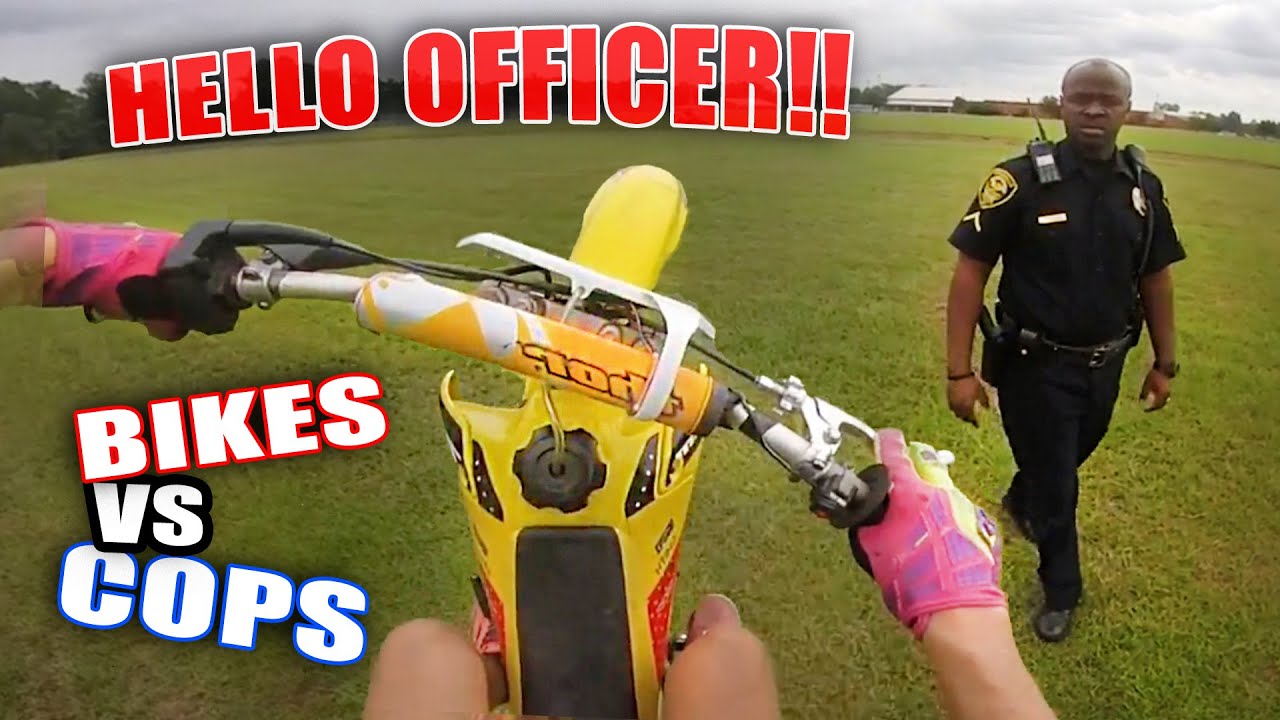 Police VS Motorcycles! Cops Stops Dirt Bikers Best Compilation 2021 YouTube