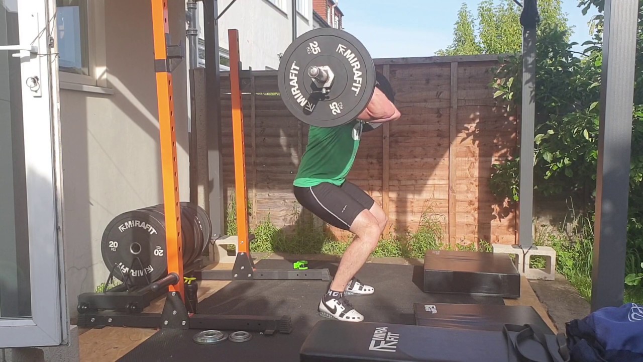 20200521 Power clean+Push jerk 70 75kg 3+2 5sets YouTube