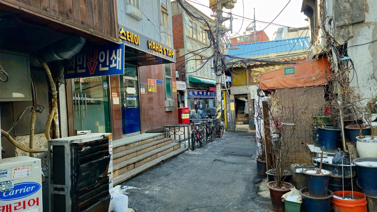 [4K] Ретро-душа Сеула: исследование района Ыльджиро, Рынок Бангсан и переулки 5-го района Севун