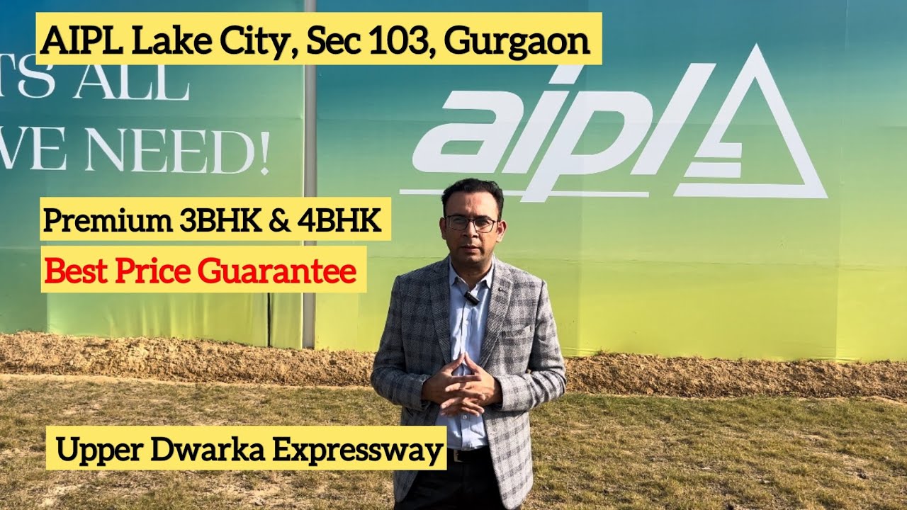 AIPL RIVERIA, Lake City, Sec 103, Upper Dwarka Expressway, Pay Plan - PLP, Best Rate ☎️ 7289977380