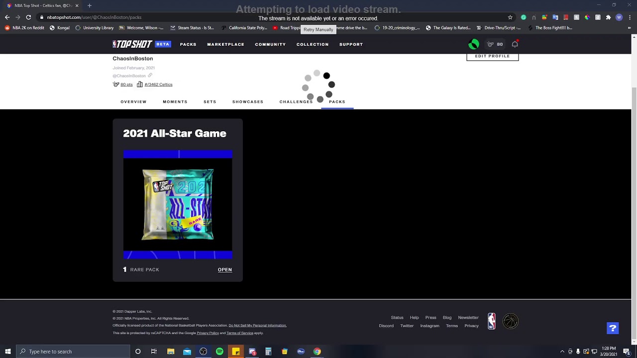 Top Shot All-Star Pack Opening