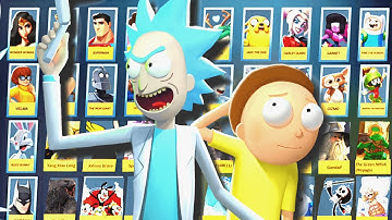 Multiversus - ALL Rick & Morty