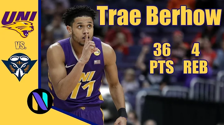 Trae Berhow Northern Iowa Panthers vs UT Martin Sk...