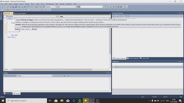 ใช้เครื่องมือเพื่อบวกเลข vb.net - visual studio 2019