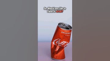 RUST REMOVER? #shorts #myths #mythbusters #cocacola #experiment