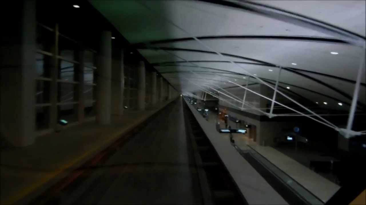 (HD) Detroit Airport Express Tram (DTW) YouTube