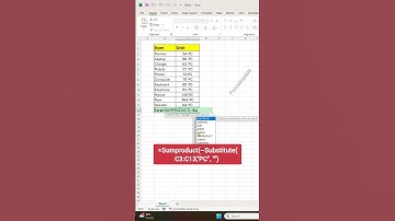 Sum Numbers with Text in Seconds! No Errors in excel #focusinguide #exceltips#tutorial #shorts