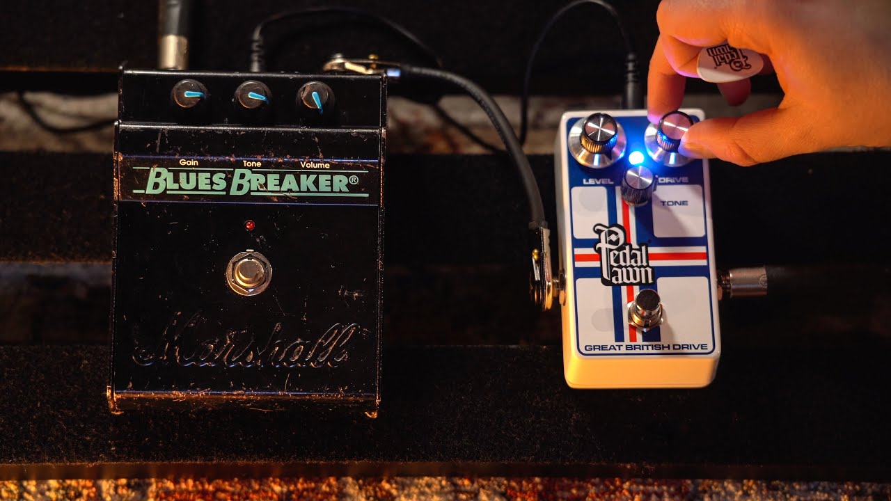 Vintage Marshall BluesBreaker VS Pedal Pawn Great British Drive