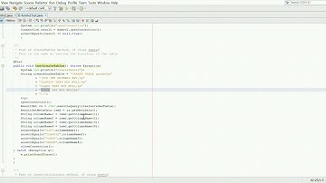 INFS2605 JDBC and JUnit simple tutorial