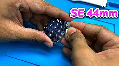 Apple watch SE 2 glass replacement || how to restore apple watch SE  44mm touch glass repair