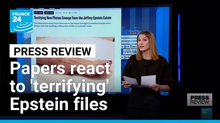 'Some of the most disturbing yet': Papers react to 'terrifying' Epstein files • FRANCE 24 English